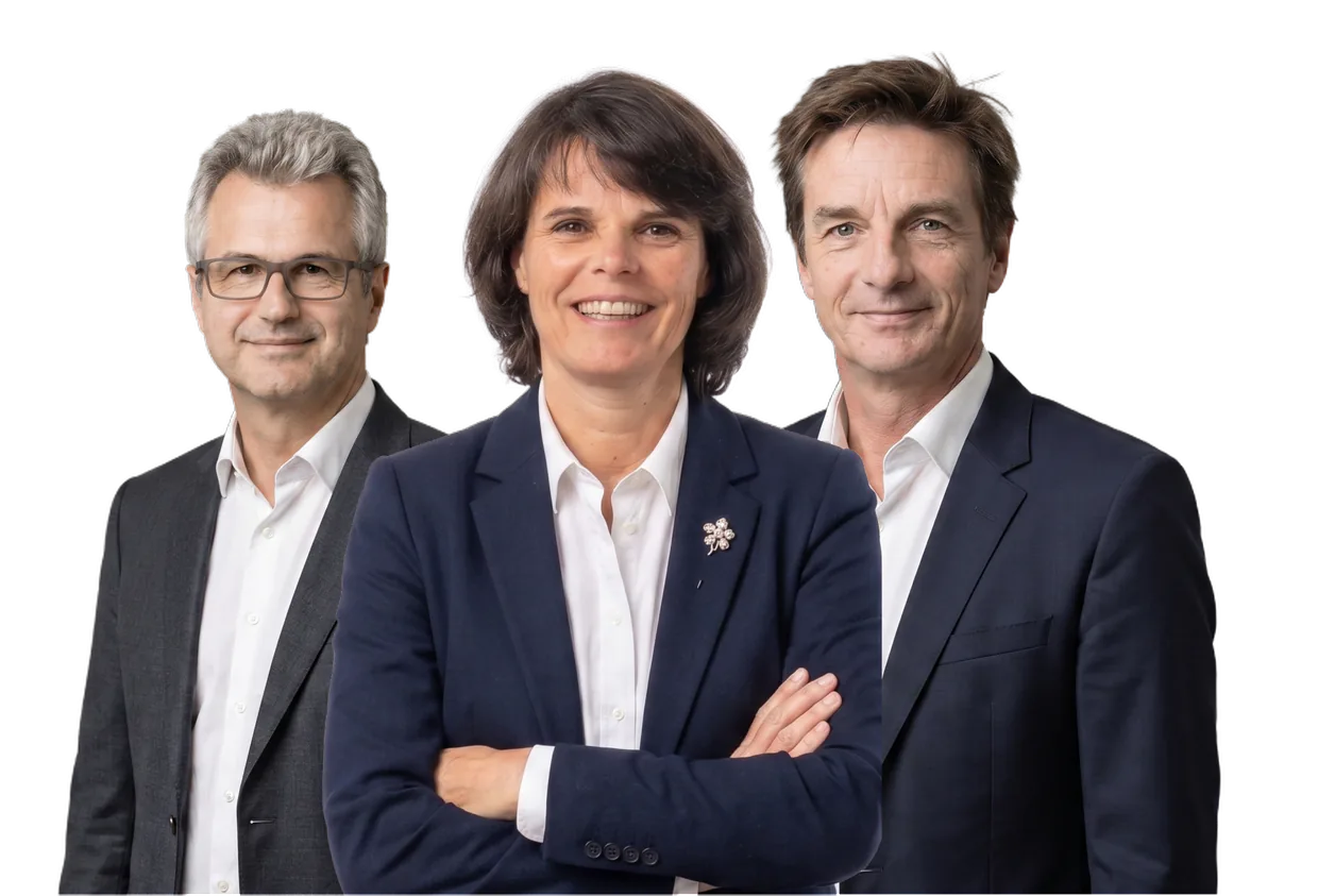 Thibault Verbiest, Christianne Rademakers en Jan Decorte, sprekers op het webinar